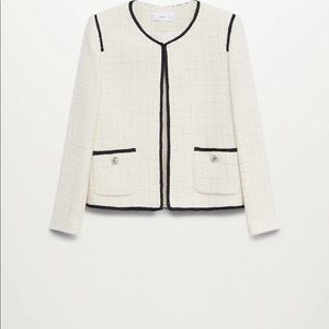 Mango tweed jacket